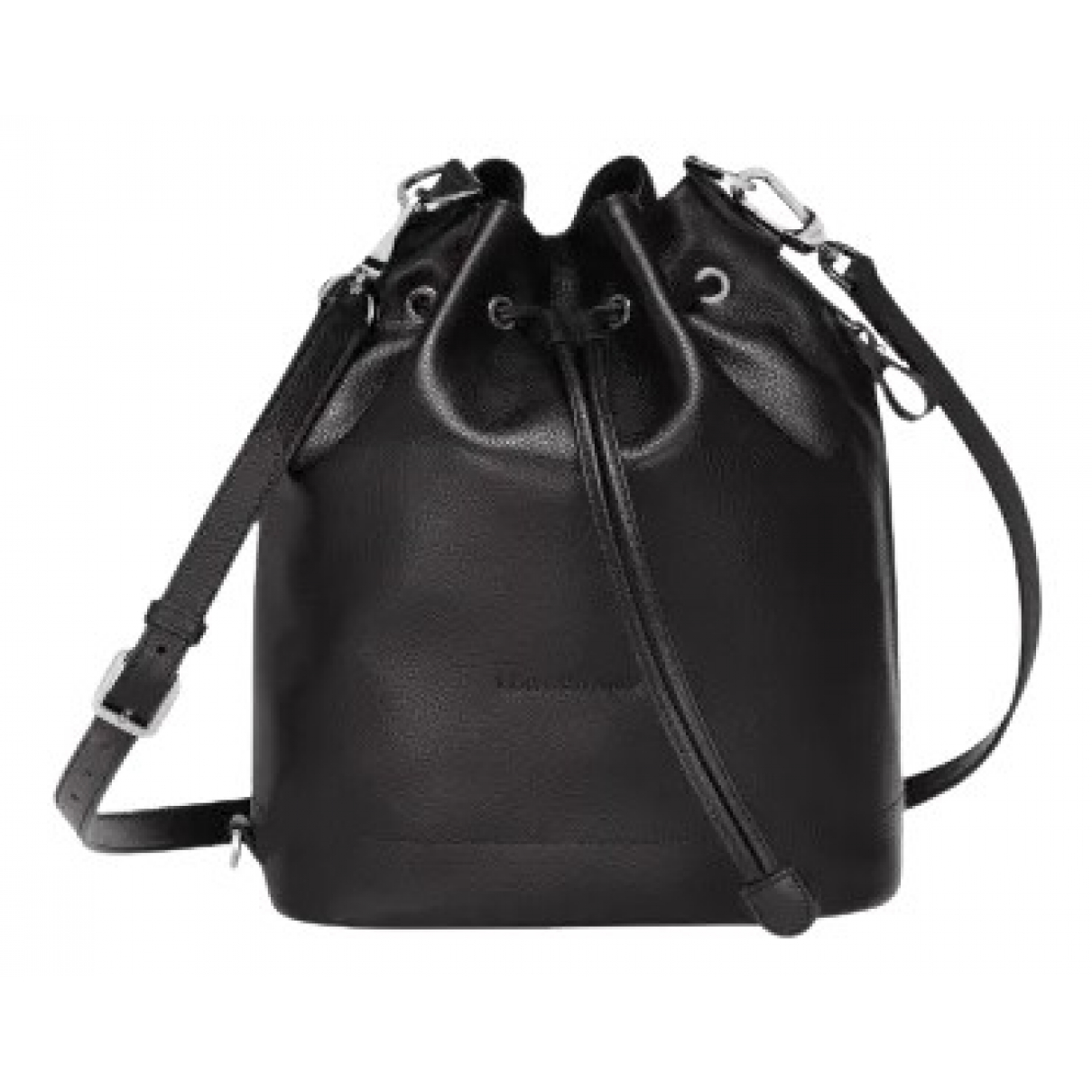 Backpack Longchamp Black in Fur - 24467052